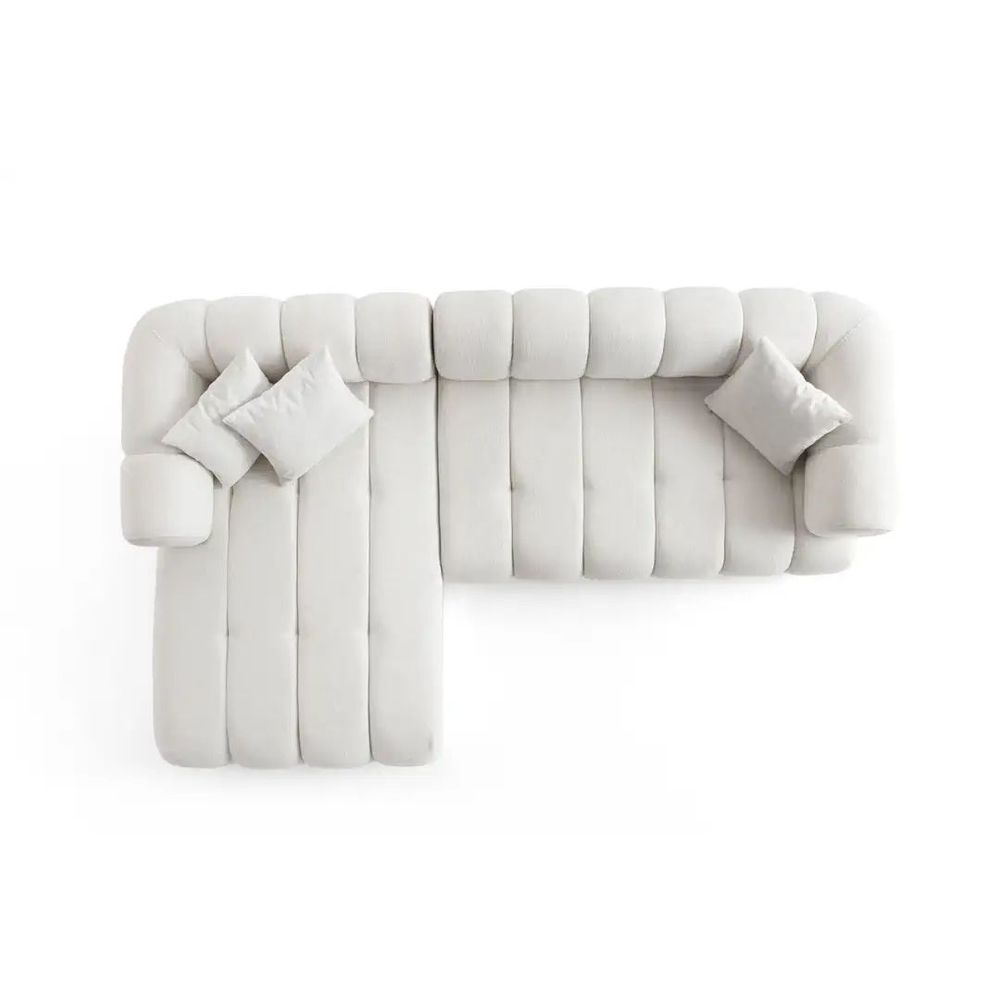 Ugaona Sofa Petra Lijeva - Bijela slika 10