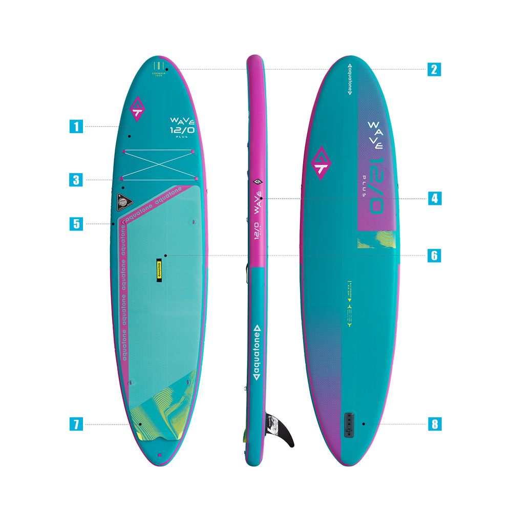 Aquatone Sup daska WAVE 12'0'' 2024 slika 6