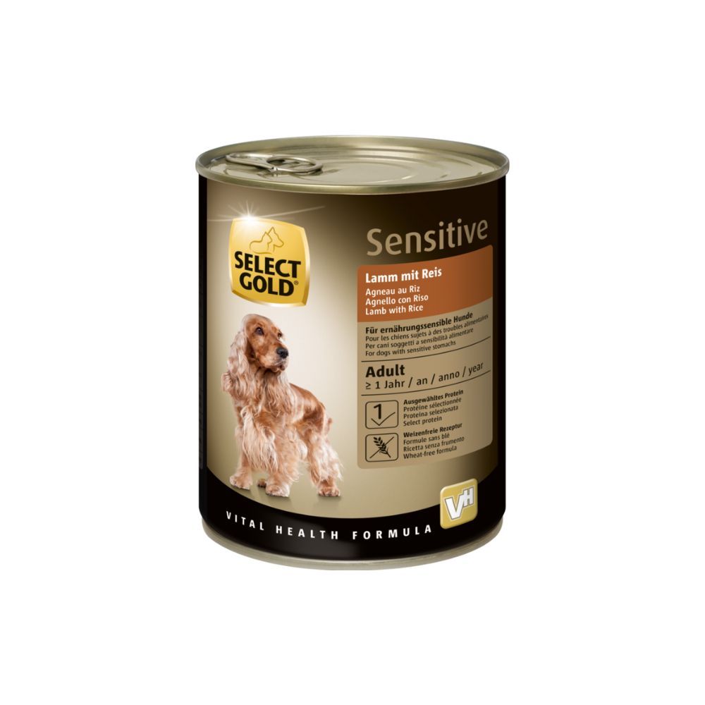 Select Gold Sensitive Adult janjetina s rižom 800 g slika 1