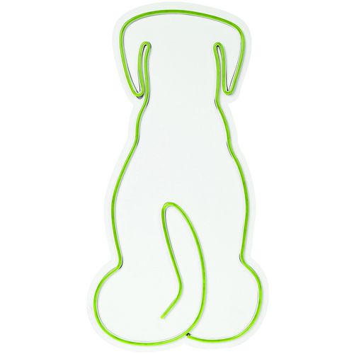Wallity Ukrasna plastična LED rasvjeta, Doggy - Green slika 5