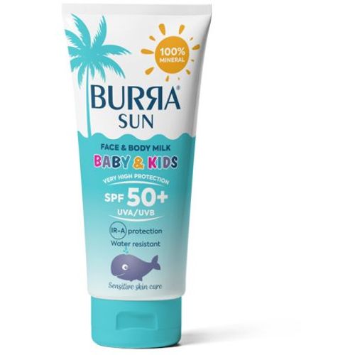 BURЯA® SUN 100% Mineral mleko za bebe i decu SPF 50+ slika 1