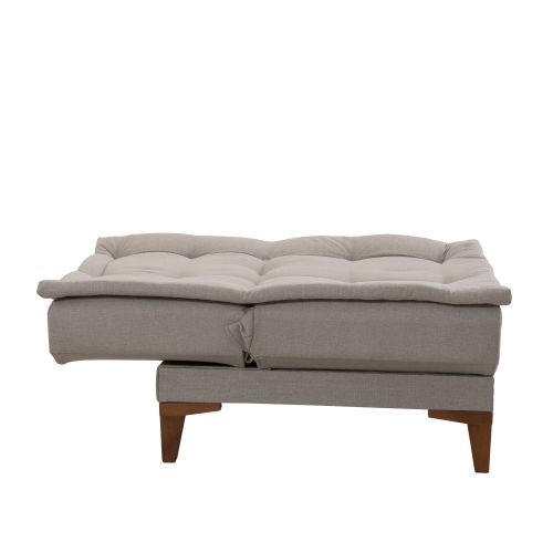 Santo-TKM07-1005 Krem Sofa na Razvlačenje slika 11