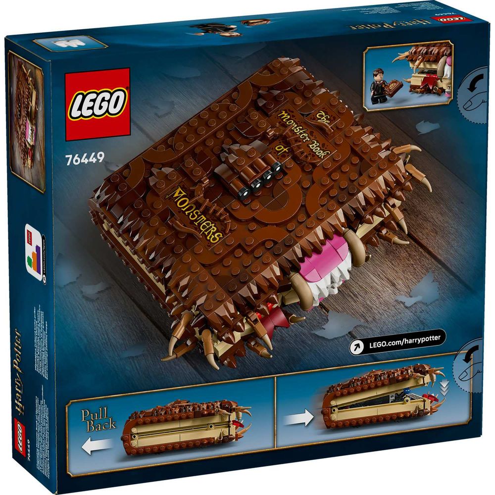 LEGO 76449 Chomping Monster Book of Monsters slika 10