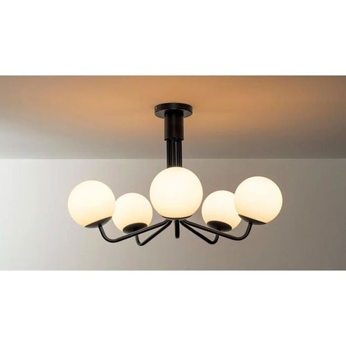 LAMPA WISZĄCA SUFITOWA CZARNA APP1578-5C slika 3