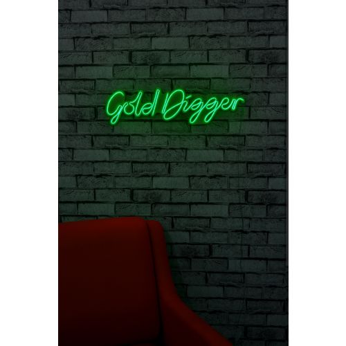 Wallity Ukrasna plastična LED rasvjeta, Gold Digger - Green slika 2