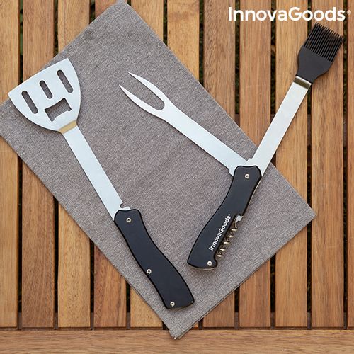 InnovaGoods prijenosni set pribora za roštilj BBKIT 5/1 slika 8