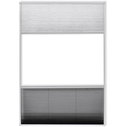 Plisse Mreža protiv insekata za prozor 160x80 cm Aluminij i žaluzina slika 40