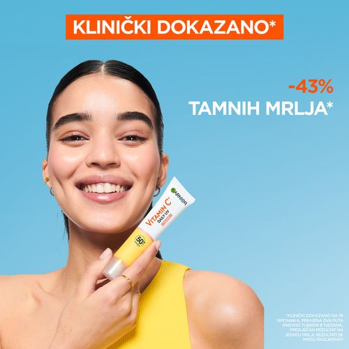 Garnier Skin Naturals Vitamin C dnevni fluid za blistavu kožu SPF50+  40ml slika 5