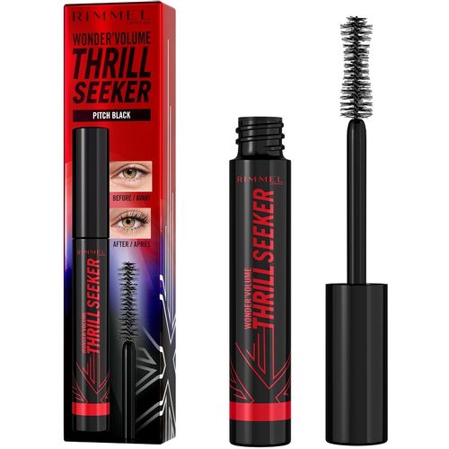 Rimmel Volume Thrill Seeker Pitch Black maskara slika 1