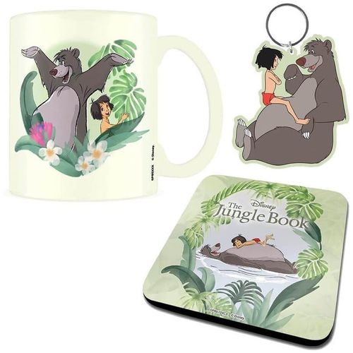 Jungle Book (Best of Friends) poklon set - šolja, podmetač i privezak slika 1