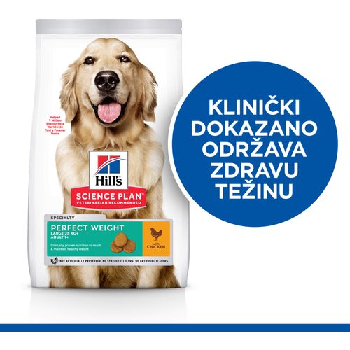 Hill's™ Science Plan™ Pas Adult Large Breed Perfect Weight s Piletinom, 12 kg slika 5