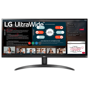 LG 29WP500-B 29'' UltraWide IPS WHD 2560x1080@75Hz, 21:9, 1000:1, 5ms, 200 cd/m2, 178˚/178˚, 2 HDMI, AMD FreeSync, HDR, Tilt, VESA 100, Black, 3yw