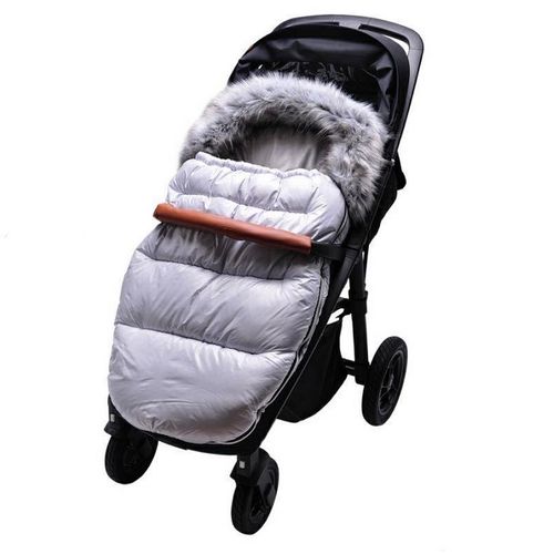 Zimska vreća za kolica Matpol Cocoon - Light Grey slika 2