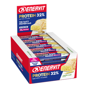 Enervit Sport čokoladica Protein Bar 32% Lemon cake 48g, 30 komada 