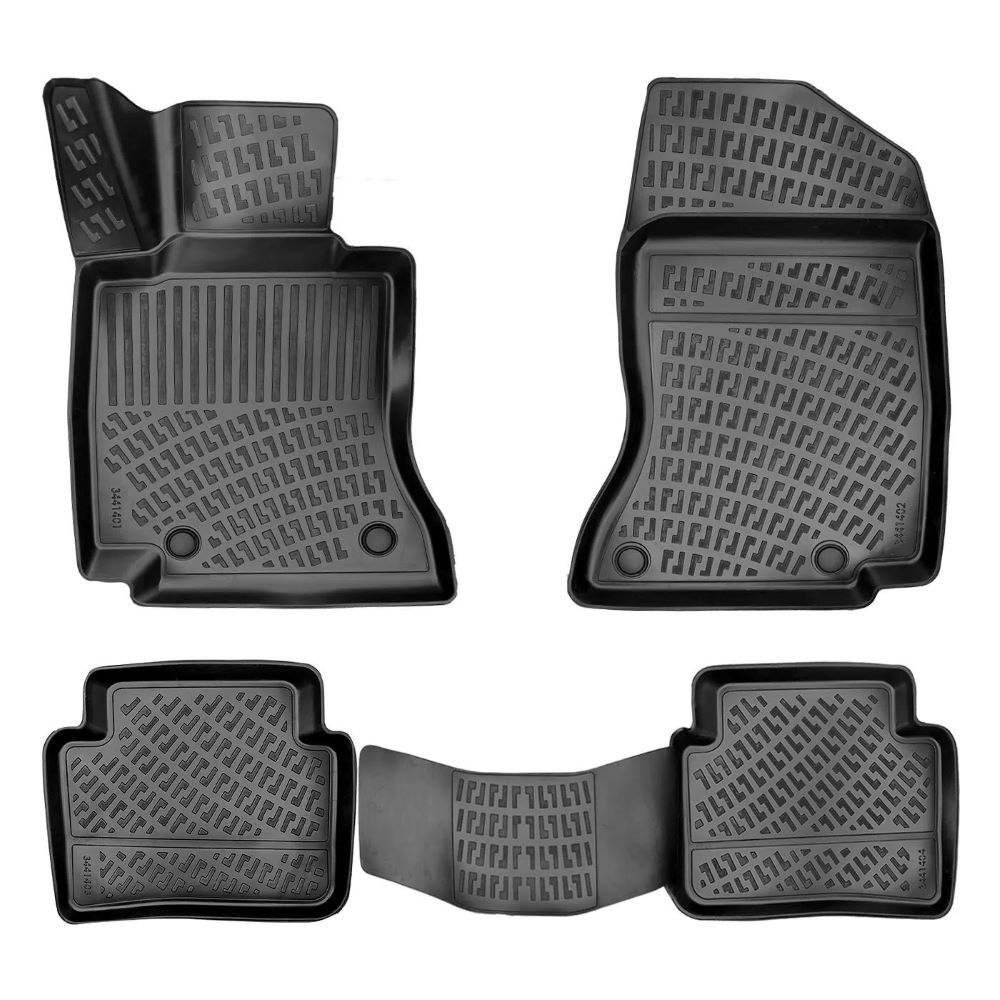 Gumene Patosnice za Mercedes C W206 (2021--), 3D Duboke Rizline slika 1