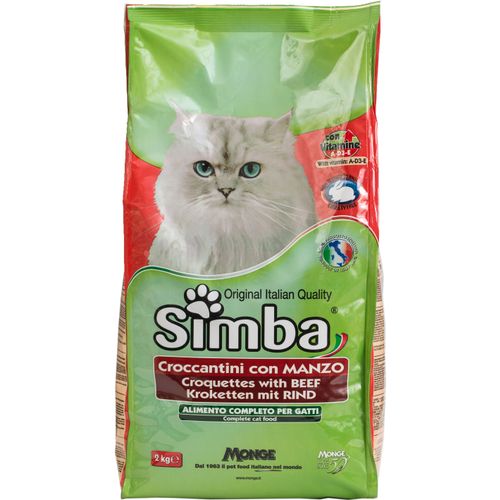 Simba 2 kg Govedina kroketi hrana za mačke slika 1