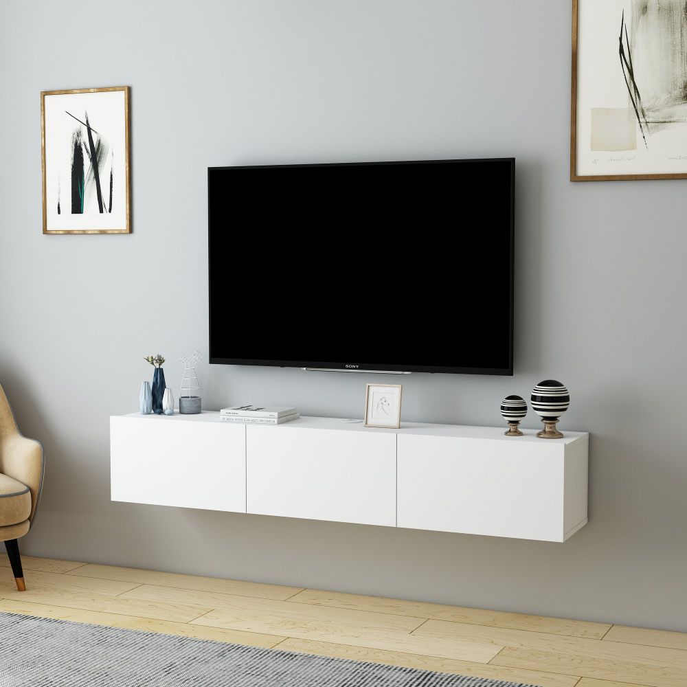 TV Stalak Denby - Bijeli slika 2