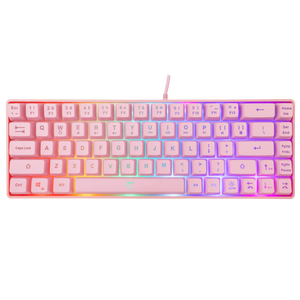 White Shark GK 2201 RONIN Pink, Keyboard - US