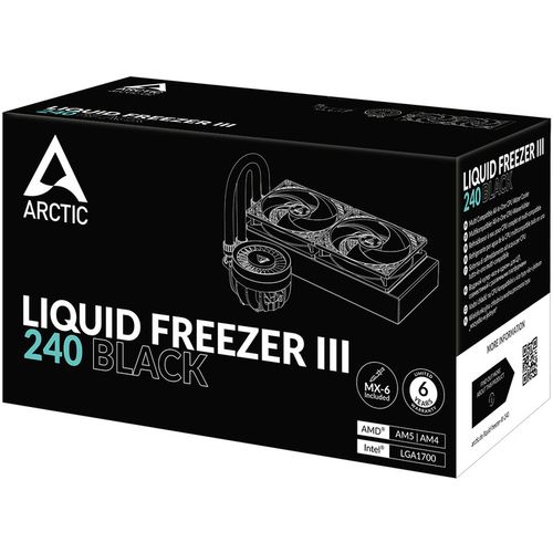 Artic Liquid Freezer III 240 Black slika 4