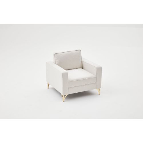 Atelier Del Sofa Sofa, Krem Zlato, Berlin - Cream, Gold slika 3