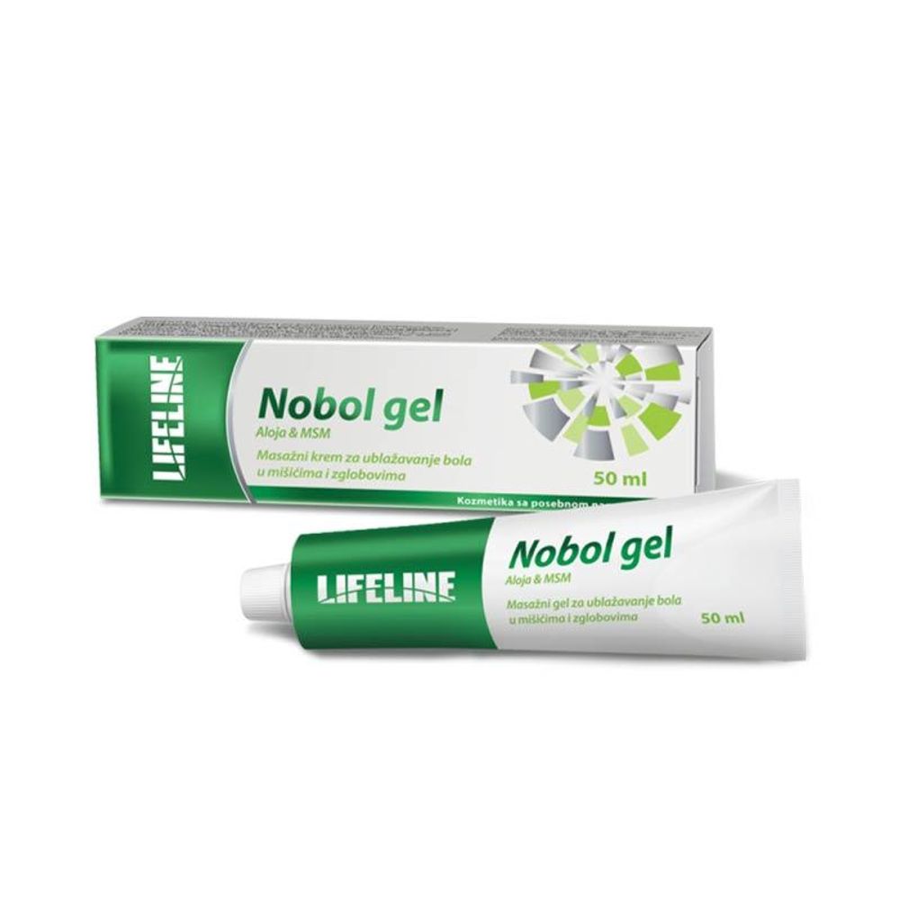 NOBOL GEL 50ML - Masažni gel za ublažavanje bolova slika 1