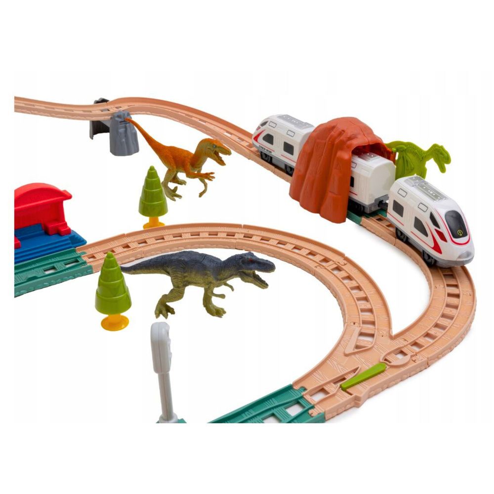 Električni interaktivni vagoni Tunel Vulkan Dinosauri 95 cm slika 4