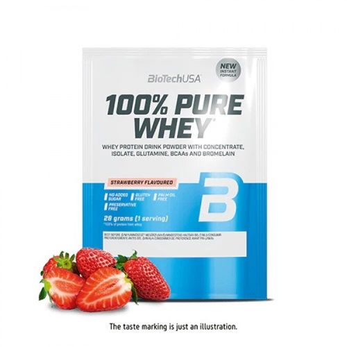 BioTech USA Pure Whey 28g Jagoda slika 1