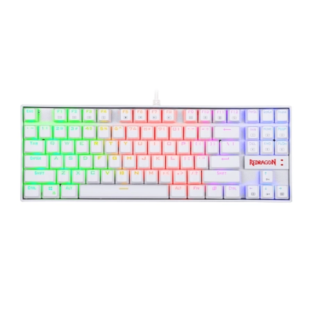ReDragon Mehanička gaming tastatura Kumara 2 K552, RGB White Red Switch slika 1