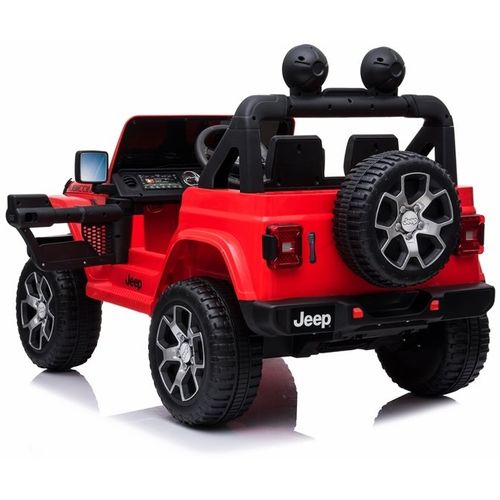 Licencirani Jeep Wrangler Rubicon crveni - auto na akumulator slika 8