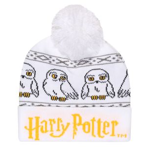 Šešir Harry Potter Hedwig Snow Beanie Bijela