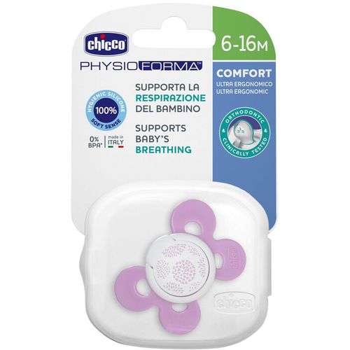 Chicco Duda varalica PhysioForma Comfort 6-16mj - Silikon, Roza slika 1