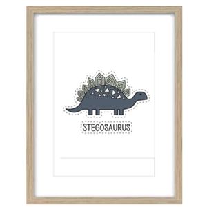 SLIKA KIDS 27x37 sa ramom - 28236 - Stegosaurus