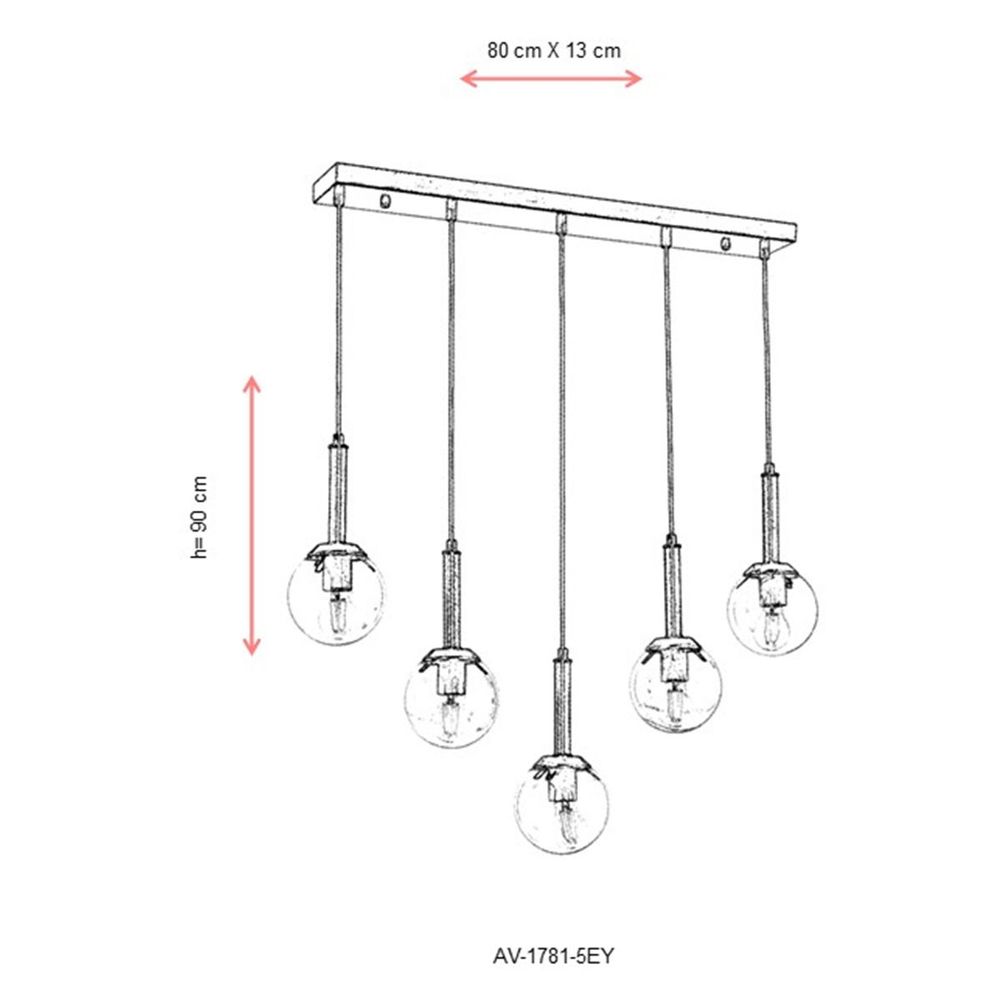 Luster Antiquation AV-1781-5EY slika 4