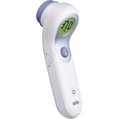 Braun NTF3000 infracrveni termometar za mjerenje tjelesne temperature s alarmom za groznicu, beskontaktno mjerenje slika 1