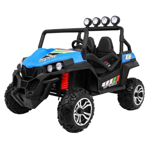 Buggy na akumulator Grand 4x4 LIFT STRONG - dvosjed - plavi slika 1