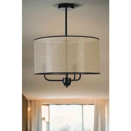 Petek Abajurlu 3 Lü Sarkıt Avize Gold
Black Chandelier slika 2