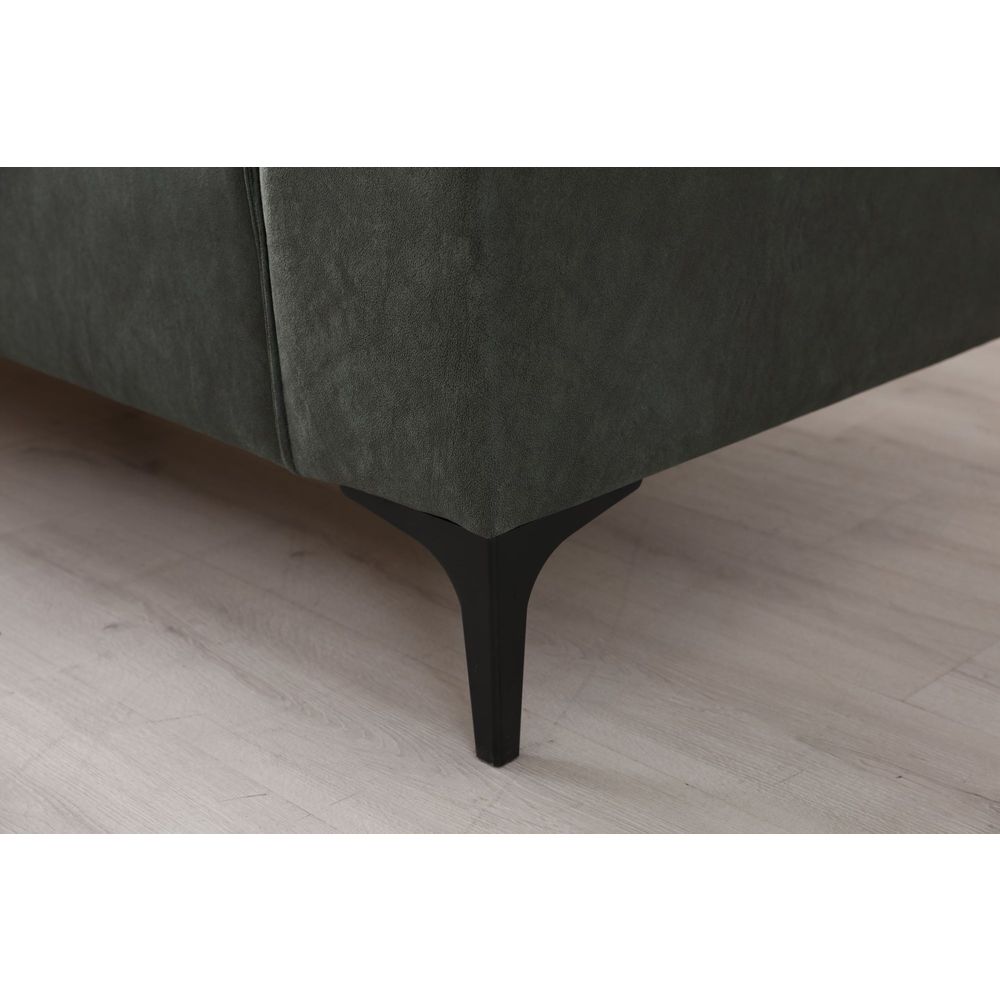 Ugaona sofa New Petra L - zelena boja slika 6