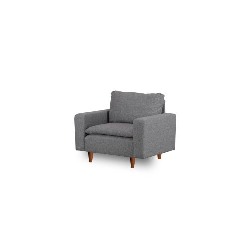 Atelier Del Sofa Fotelja, Svijetlo siva, Lungo - Light Grey slika 5