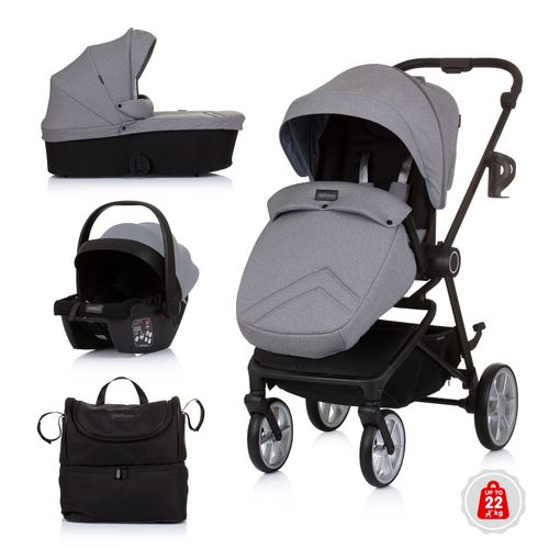 Chipolino kolica Linea Ash Grey slika 20