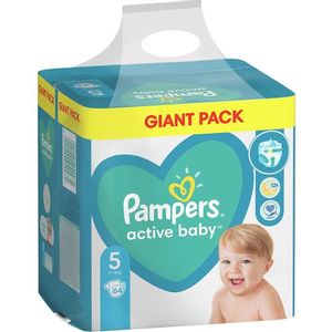 Pampers Active Baby Dry Giant Pack pelene, veličina 5, 64 komada