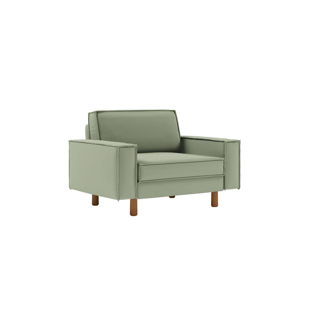 Sofa za Jednu Osobu Sparrow Loveseat - boje: morska zelena orah slika 1