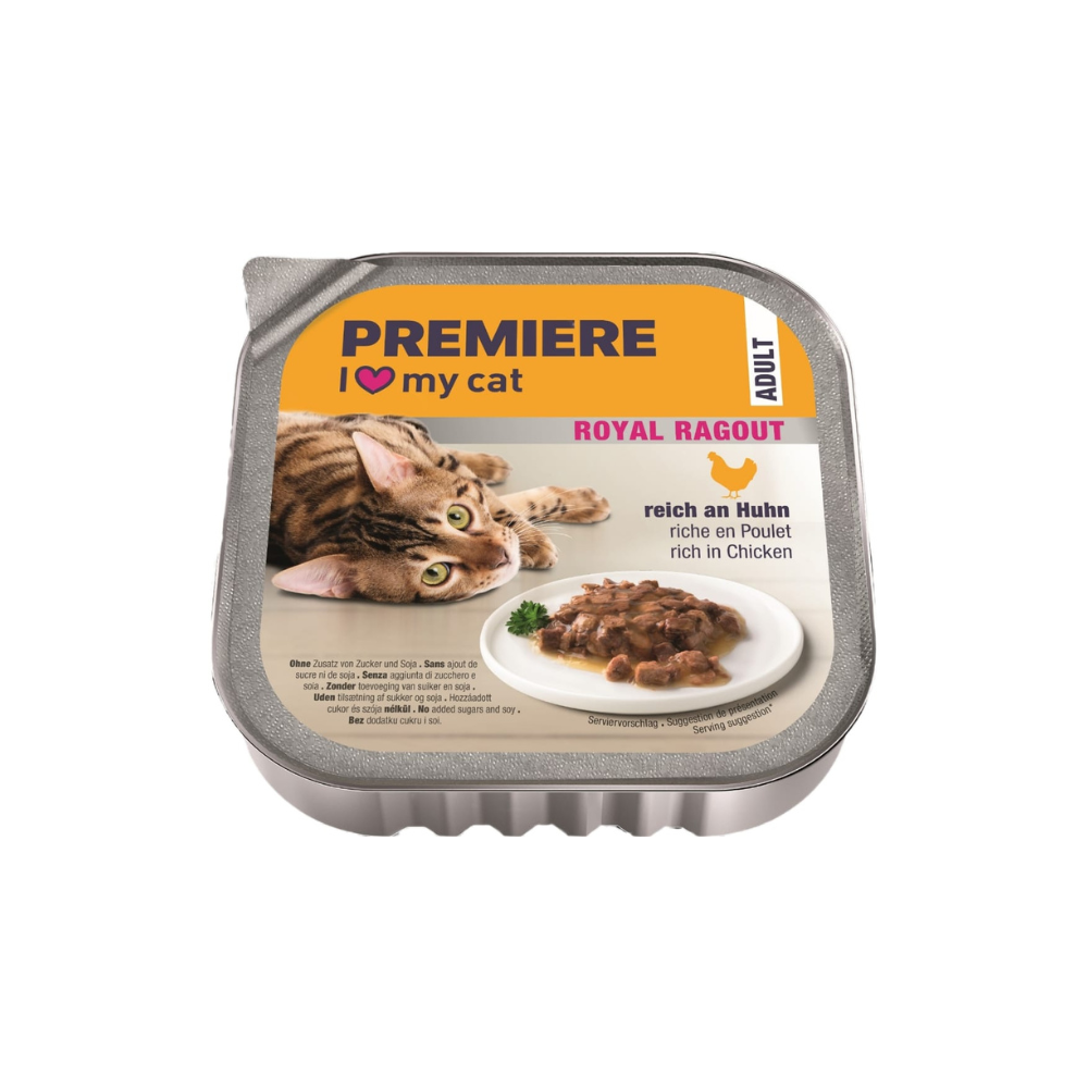 Premiere Cat Adult Royal Ragu piletina 100 g ALU-pak slika 1