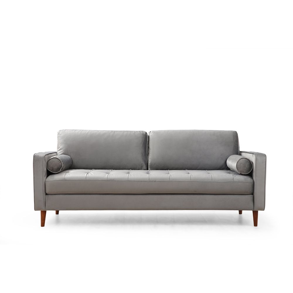 Sofa Rome - Svijetlo Siva Trosečna Sofa slika 6