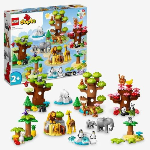 Playset Lego 10975 DUPLO Wild Animals of the World (142 Dijelovi) slika 1