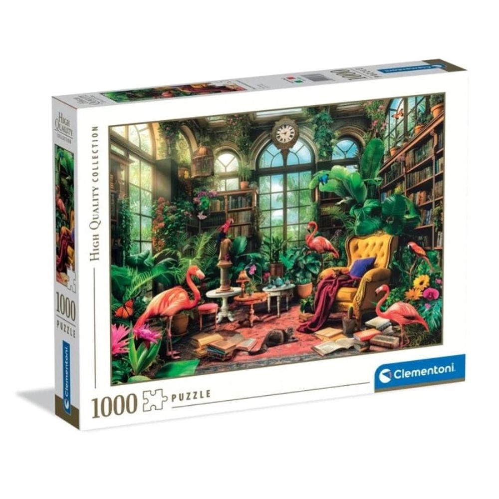 Clementoni CL39889 Puzzle Biblioteka u stakleniku 1000kom slika 1