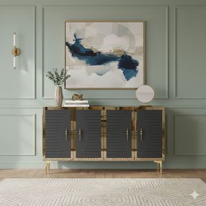 Console Tuna 120 - Anthracite i Gold