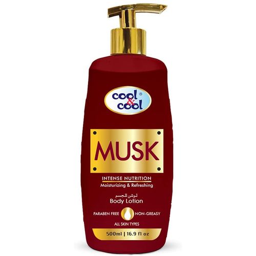 Cool & Cool Losion za tijelo Musk Intense Nutrition 500ml slika 1