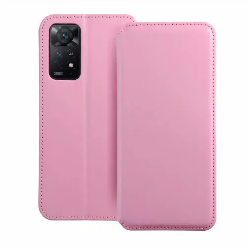 Dual Pocket futrola za XIAOMI Redmi NOTE 11 PRO / 11 PRO 5G svijetlo roza slika 1