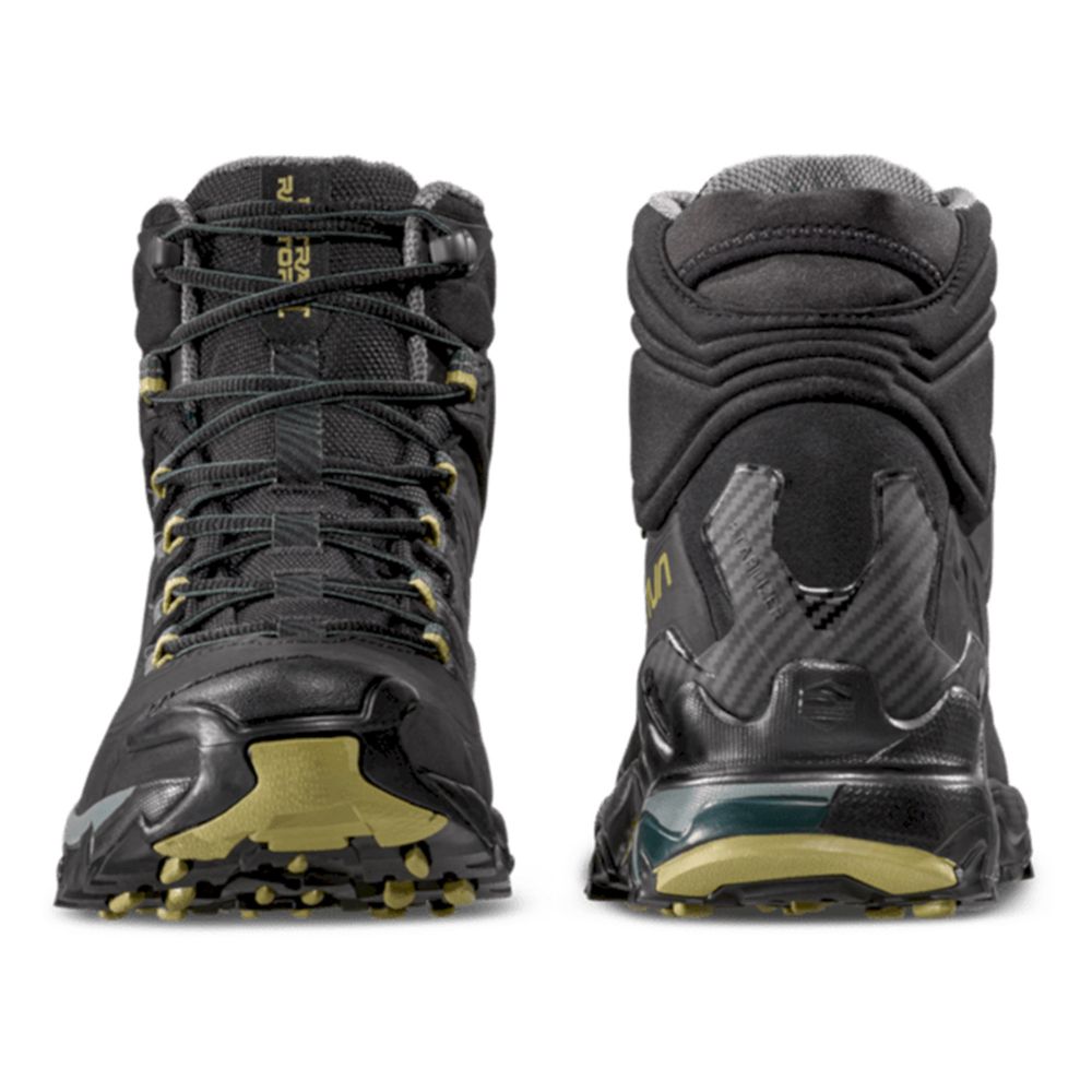La Sportiva Muške gležnjerice Ultra Raptor II Mid Leather GTX, Black/Cedar slika 3
