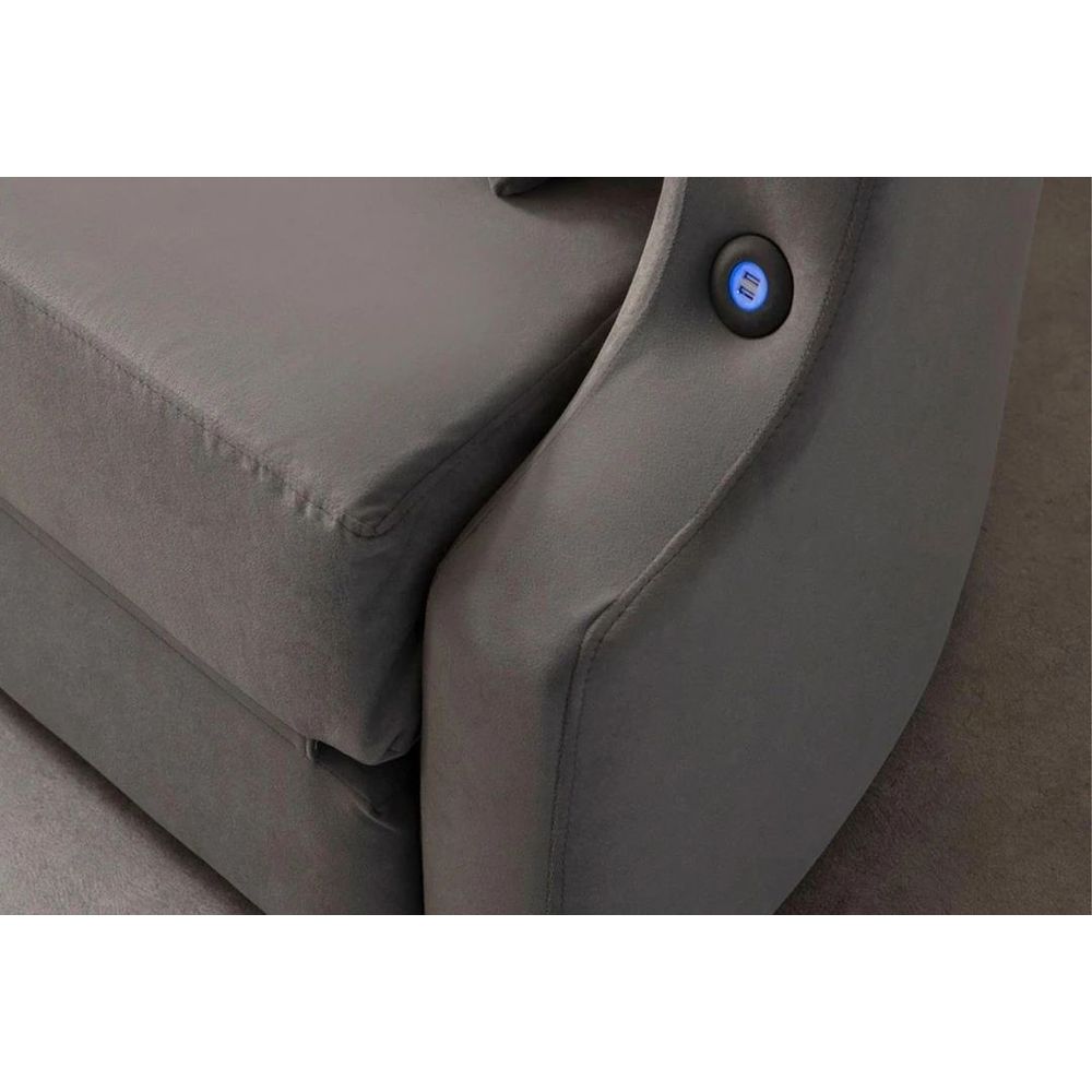 Trosjed Letto - Boja: Antracit slika 5